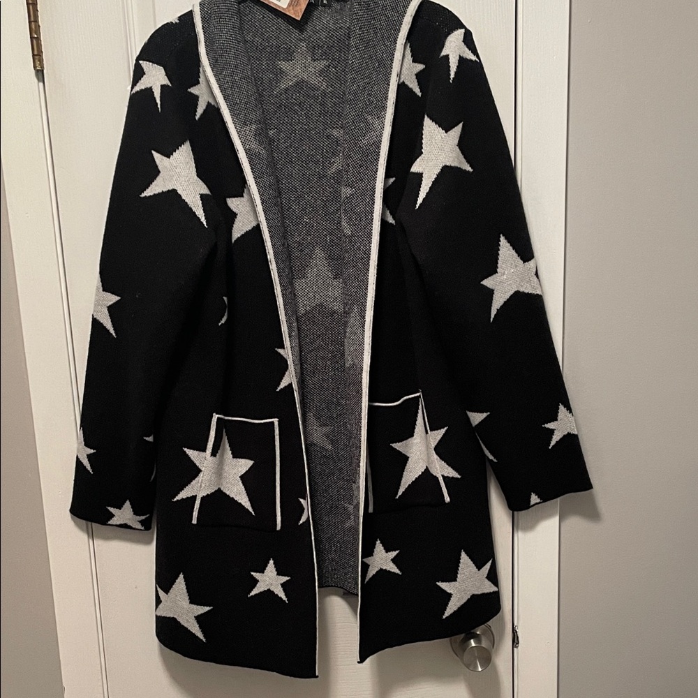 New with Tags Size XL VITALIA Sweater Coat with pockets